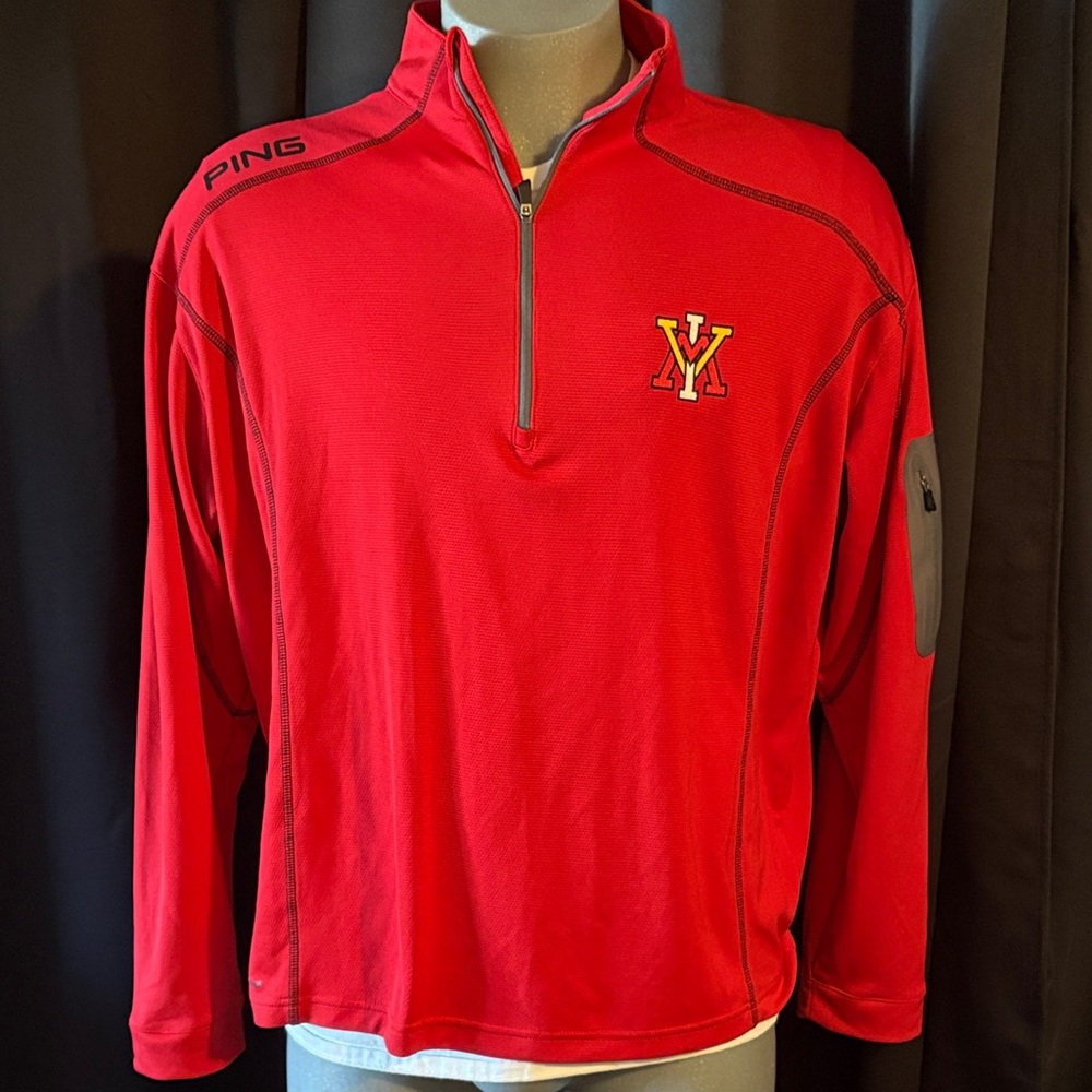 Ping Red Performance Pullover - image 1